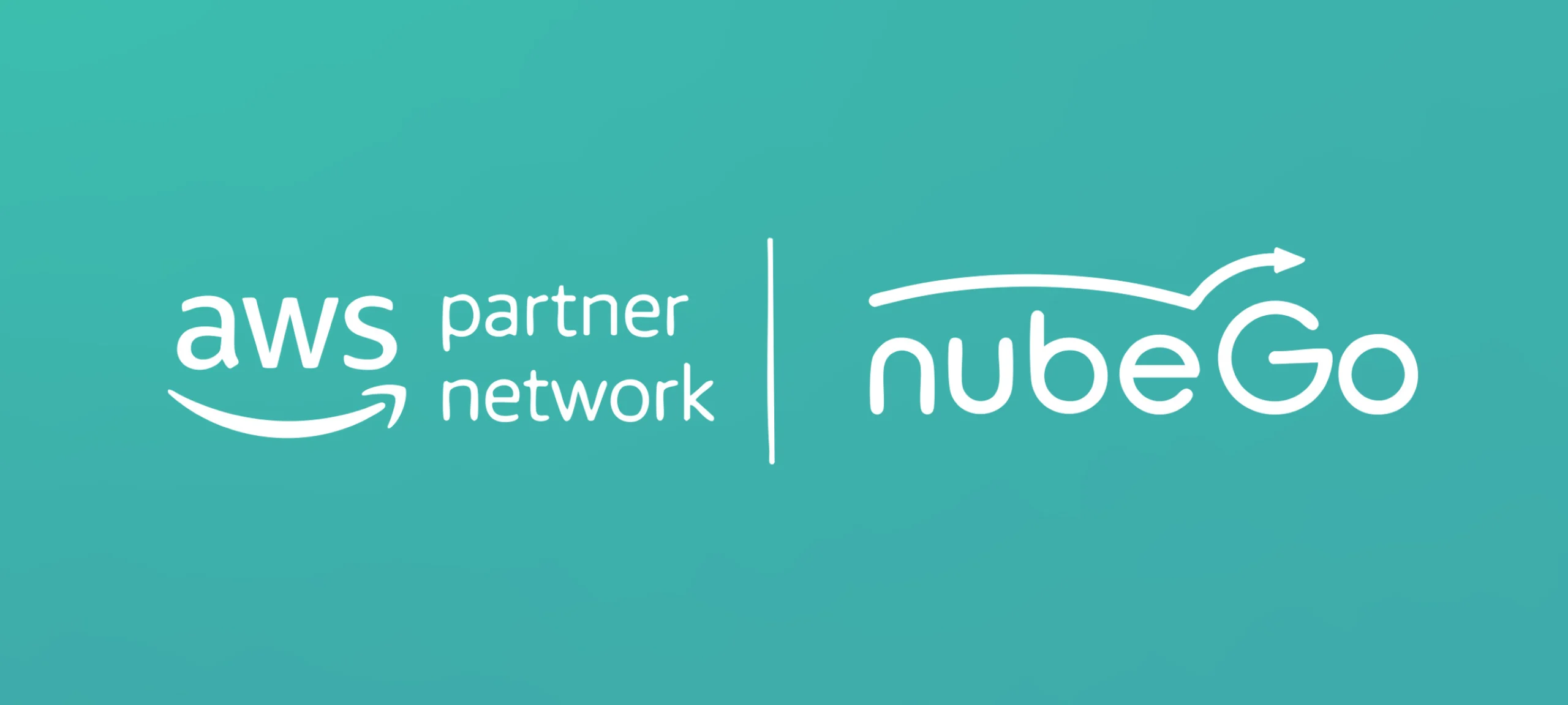 AWS Partner Network and nubeGo logos showcasing certified AWS training partnership in the UK.