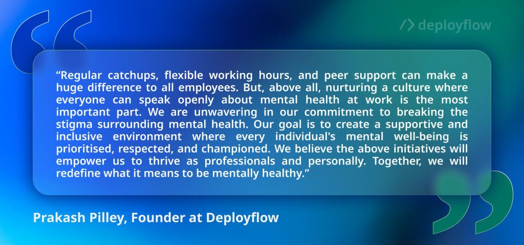 Mental Health Awareness Month: Why is employee well-being C suite's priority? Prakash Pilley 
