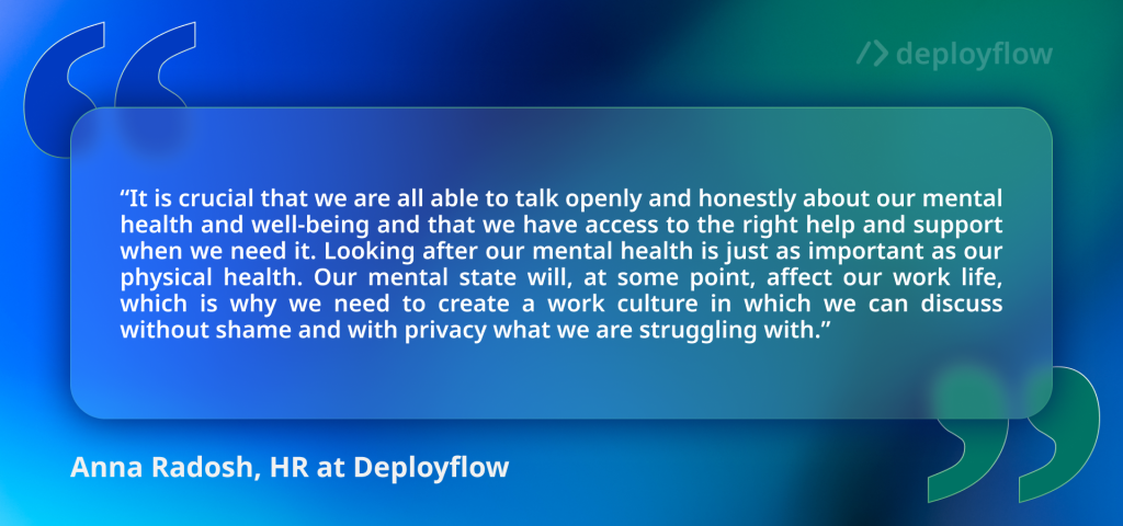 Mental Health Awareness Month: Why is employee well-being C suite's priority? Anna Radosh 