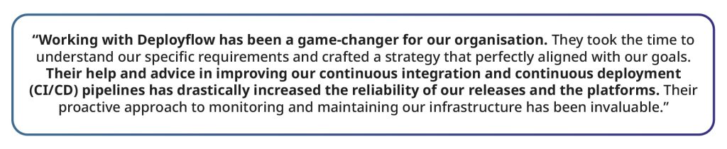 Deployflow app modernisation success story