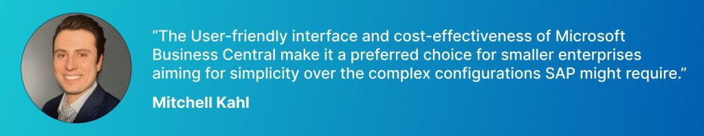 Business Central vs SAP: A Comprehensive ERP Comparison Deployflow Mitchell Kahl