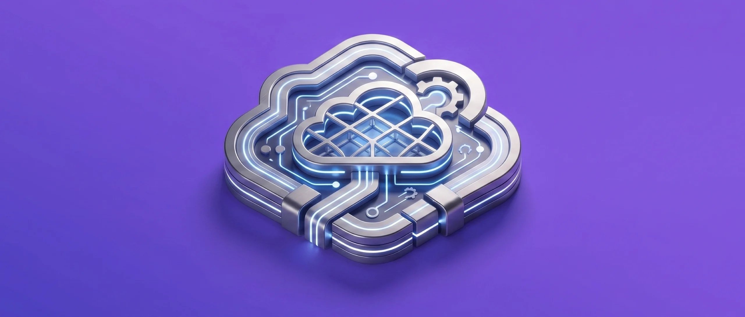 Isometric cloud infrastructure icon representing top DevOps service companies in 2026